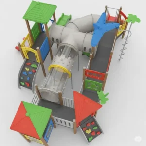 Avenlur playset featuring an engaging tunnel element, adding an extra dimension of adventure and imaginative play for kids.