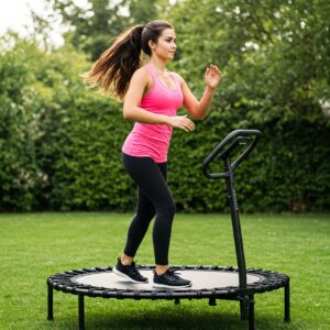 Using acon trampolines for effective and low-impact fitness workouts.