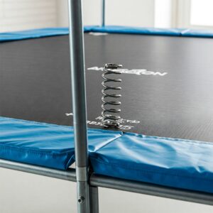 Robust springs and sturdy frame construction of high-quality acon trampolines.