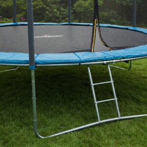 "Complete base frame construction of skywalker trampoline frame parts"