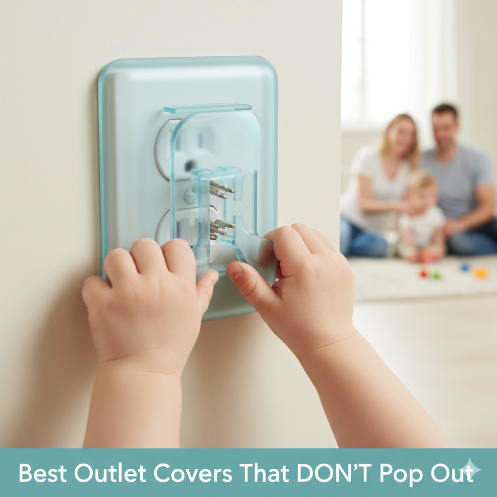 Discover the best outlet covers that don't pop out, providing enhanced safety and peace of mind for parents.