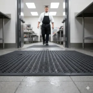 Applying specialized coatings to floor surfaces contributes effectively to preventing falls on slippery floors.