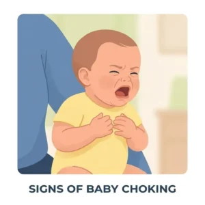 A Vietnamese grandmother wearing a green Ba Ba shirt and a checkered scarf, smiling warmly while holding a blue ceramic tea cup.